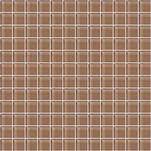 Glass Blox - Latte 1"X1"