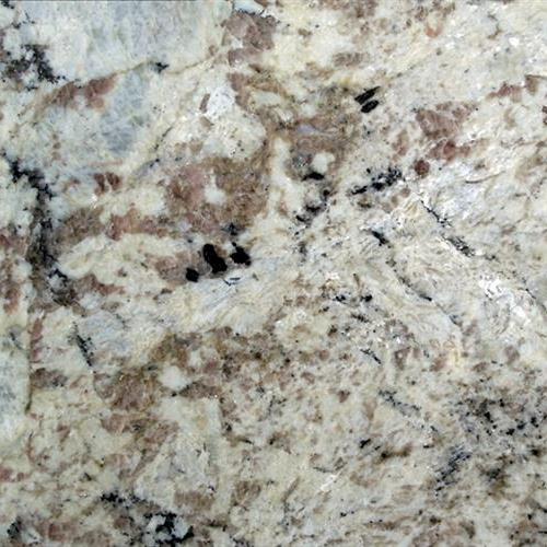 Natural Stone Slab - Granite - White Spring