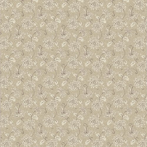 Grand Fleur - Sheer Beige