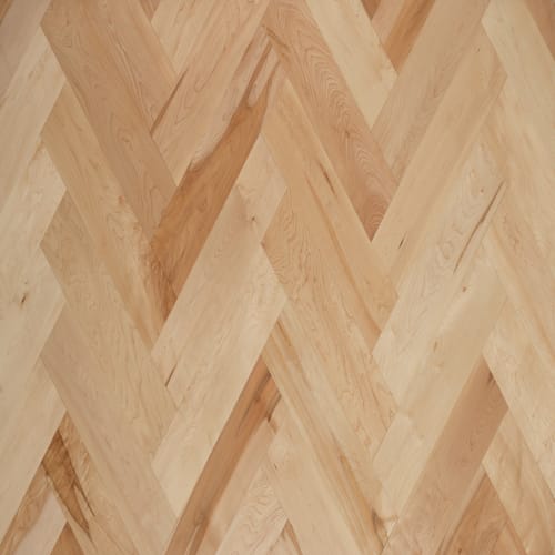 Herringbone Collection - Smooth Hard Maple Engineered 12 - Natural 5