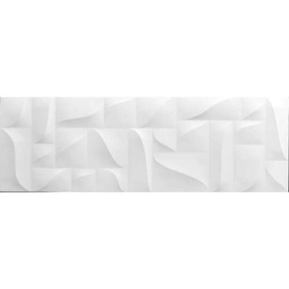 Superwhite - Glossy Geometric - 12 X 36