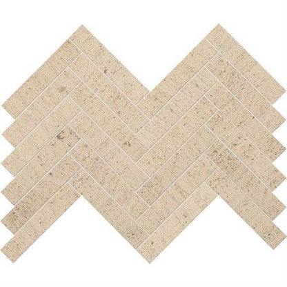 Ascend - Honest Greige Chevron Mosaic