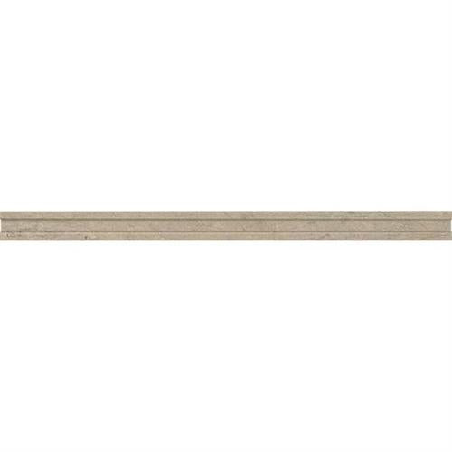 Ascend - Gray Virtue Pencil Rail (Honed)