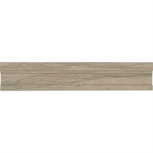 Ascend - Gray Virtue Chair Rail (Honed)