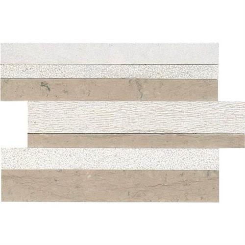 Ascend - Gray Virtue Random Modern Stack Mosaic