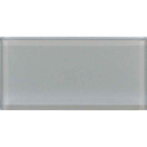 Glossy - Grey - 3 X 6