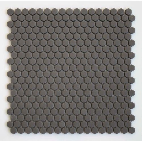 Precious - Dark Grey - 0.6 X 0.6 Mosaic