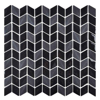Tulip - Nero - 1 X 2 Mosaic