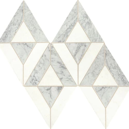 Lavaliere - Carrara WhiteThassos White Radiant
