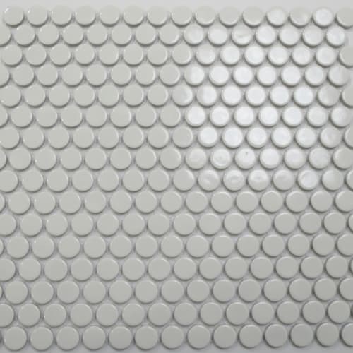 Penny Round - White