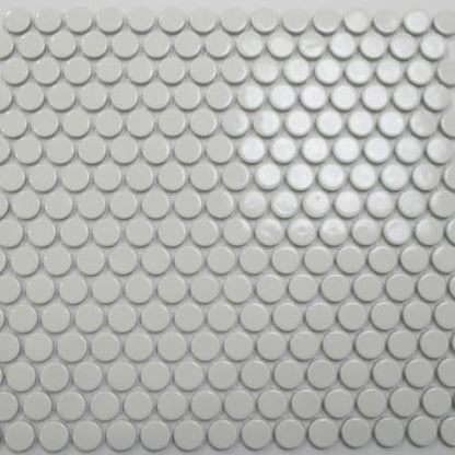 Penny Round - White