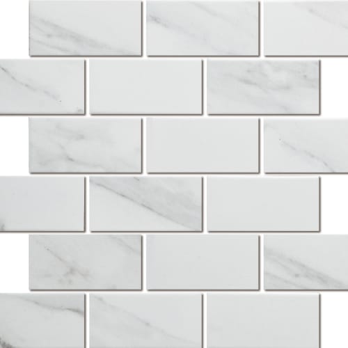 Carrara-White - Brickbond