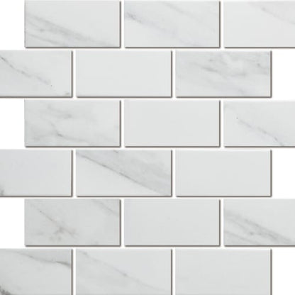 Carrara-White - Brickbond