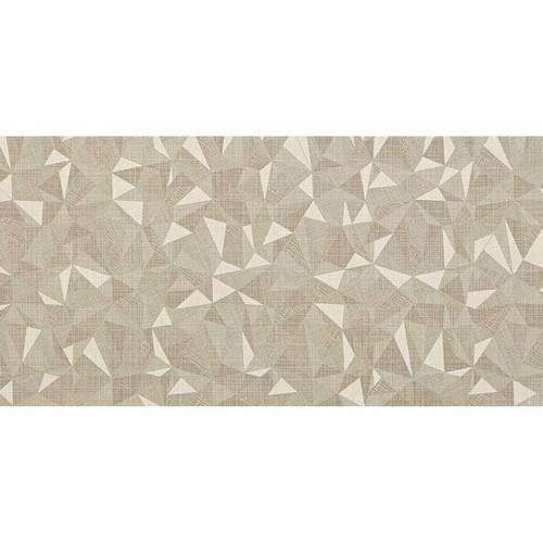 Fabric Art - Modern Kaleidoscope Natural Prism 12X24