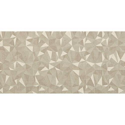 Fabric Art - Modern Kaleidoscope Natural Prism 12X24