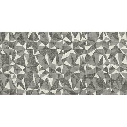 Fabric Art - Modern Kaleidoscope White Ash Prism 12X24