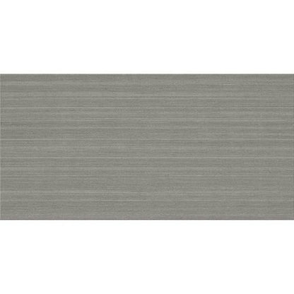 Fabric Art - Modern Linear Medium Gray 12X24