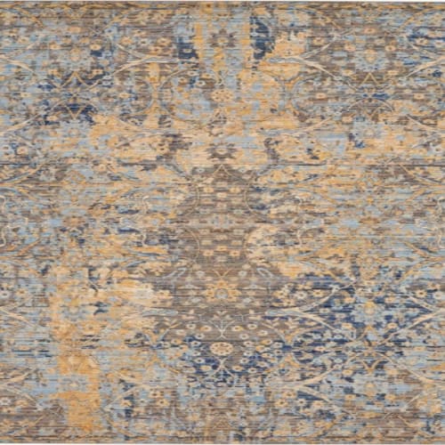 Majestic Mst01 Beige Blue 5'6" X 8"