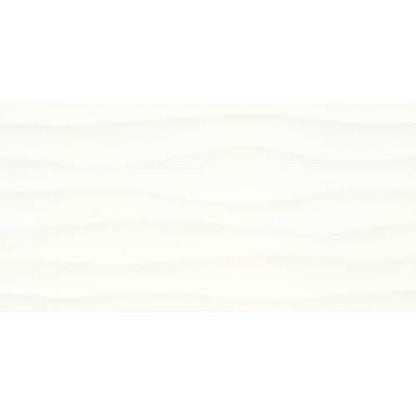 Multitude - Origami White Wave 12X24
