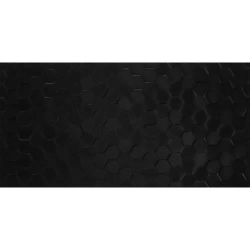 Multitude - Domino Black Hexagon 12X24