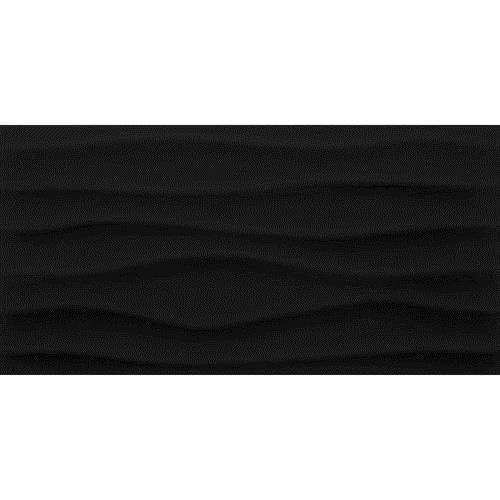 Multitude - Domino Black Wave 12X24