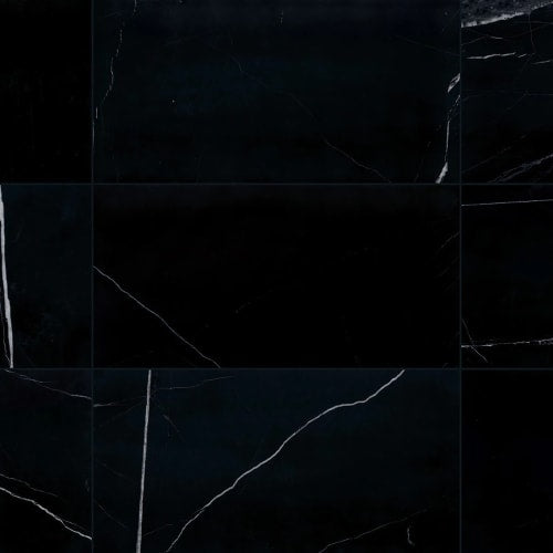 Pietra Divina - Nero Marquina 4 X 12 Honed