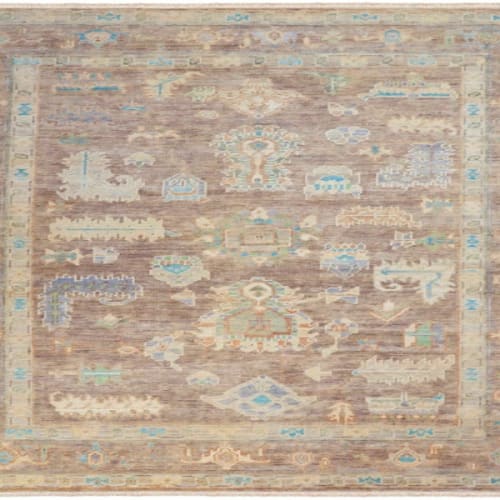 Odessa Ods01 Ivory Mocha 10" X 14"