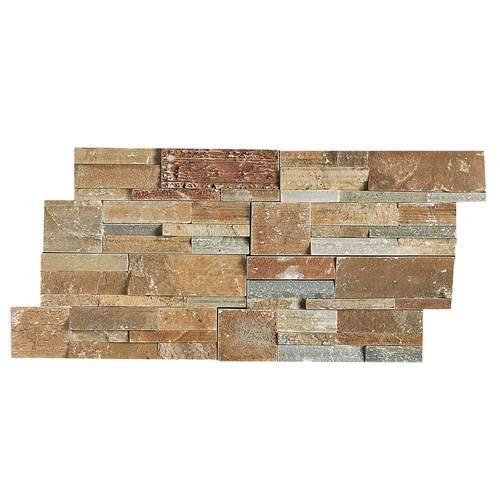 Stacked Stone - Shanghai Rust (Stacked Stone Natural Cleft Ungauged)