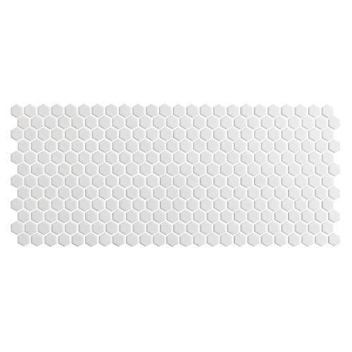 Nektar - Glossy White - 1 X 1 Mosaic