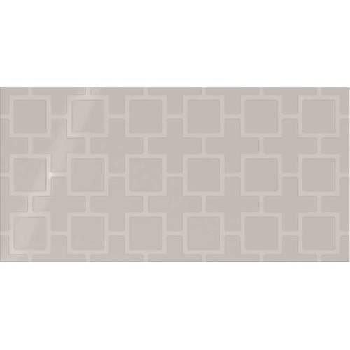 Showscape - Soft Gray Square Lattice 12X24