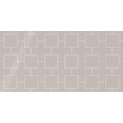 Showscape - Soft Gray Square Lattice 12X24