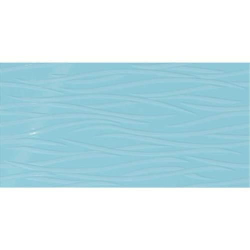 Showscape - Crisp Blue Brushstroke 12X24