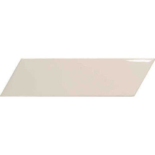 Chevron - Glossy Cream Left - 2 X 7
