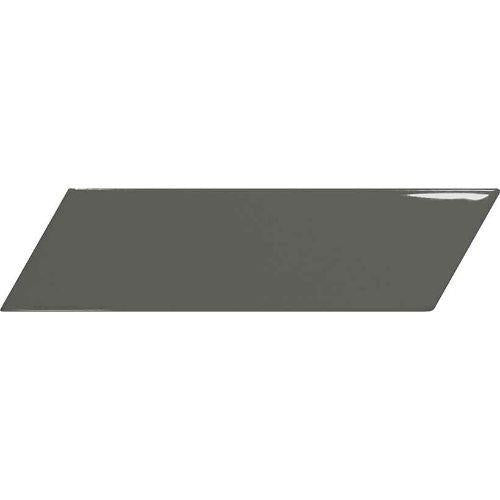 Chevron - Glossy Dark Grey Left - 2 X 7