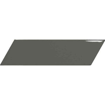 Chevron - Glossy Dark Grey Left - 2 X 7