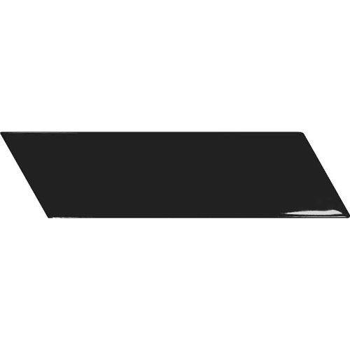 Chevron - Glossy Black Right - 2 X 7