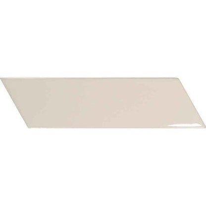 Chevron - Glossy Cream Right - 2 X 7