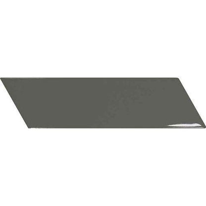 Chevron - Glossy Dark Grey Right - 2 X 7