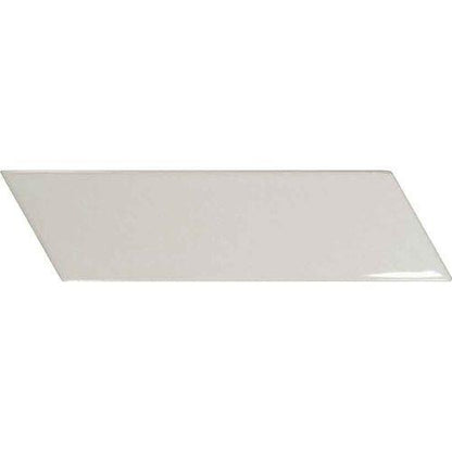 Chevron - Glossy Light Grey Right - 2 X 7