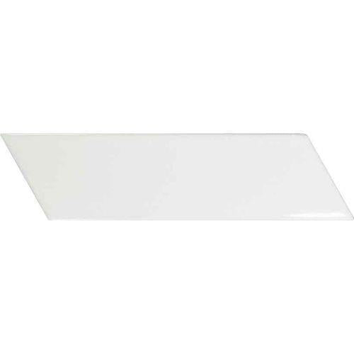 Chevron - Matt White Right - 2 X 7