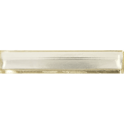 Sideview Glass - Silver 1"X6" Matte