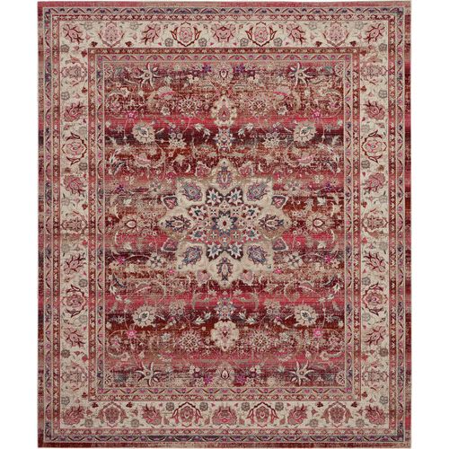 Vintage Kashan Vka01 - Red
