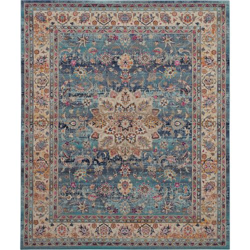 Vintage Kashan Vka01 - Blue