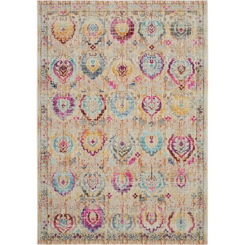 Vintage Kashan Vka04 - IvoryMulticolor