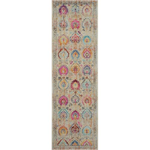 Vintage Kashan Vka04 - IvoryMulticolor