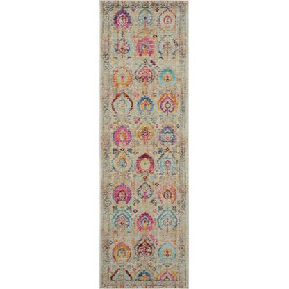 Vintage Kashan Vka04 - IvoryMulticolor