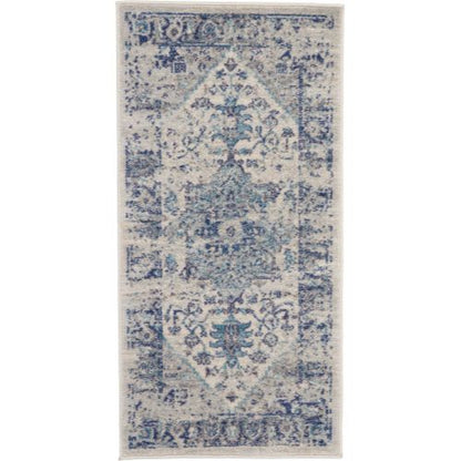 Tranquil Tra06 - IvoryLight Blue