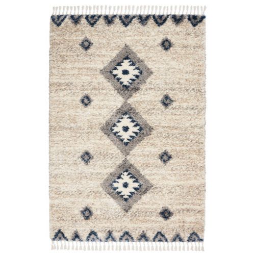 Oslo Shag Osl03 - IvoryBlue