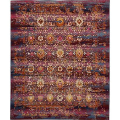 Vintage Kashan Vka03 - RedMulticolor