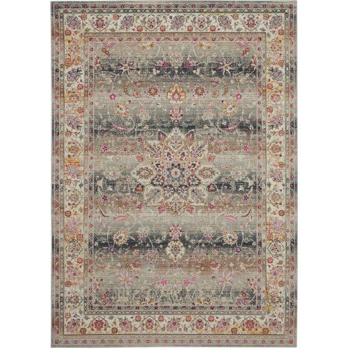 Vintage Kashan Vka01 - Grey